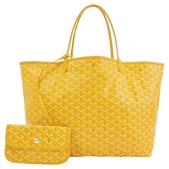 Goyard Saint Louis GM Large Tote Yellow 2019