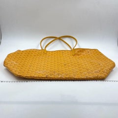 Goyard Saint Louis GM grand sac cabas jaune