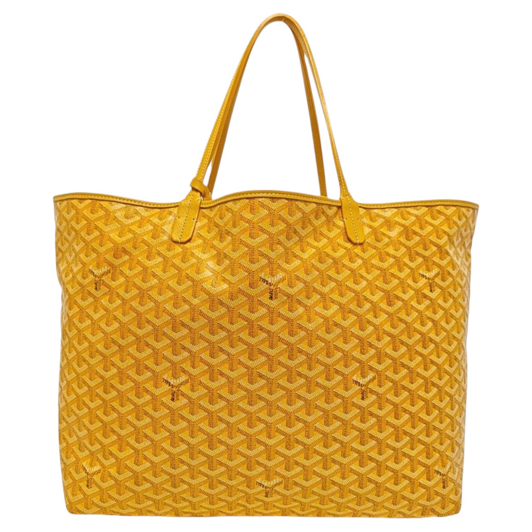 Goyard Saint Louis GM Tote Grande Giallo