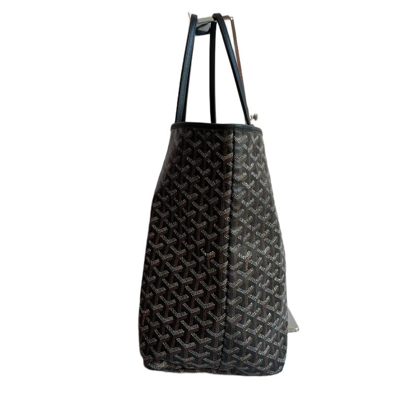 Noir Goyard Saint Louis GM Tote Large Black 2018 en vente