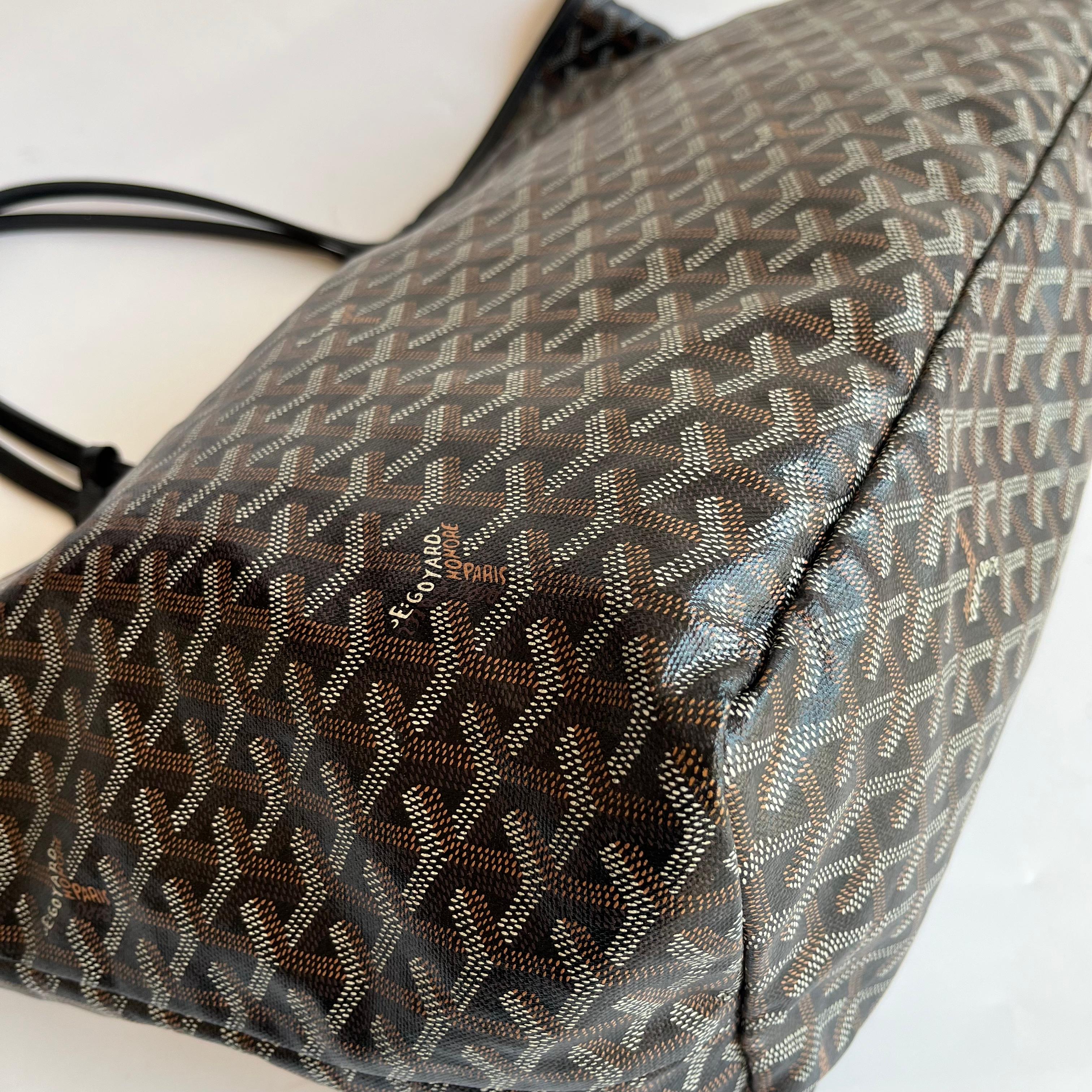 Goyard Saint Louis GM Tote Large Black 2018 en vente 4