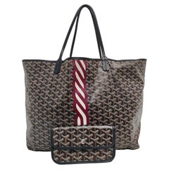 Goyard Saint Louis GM Tote Grande Nero 2019 Con Stampe