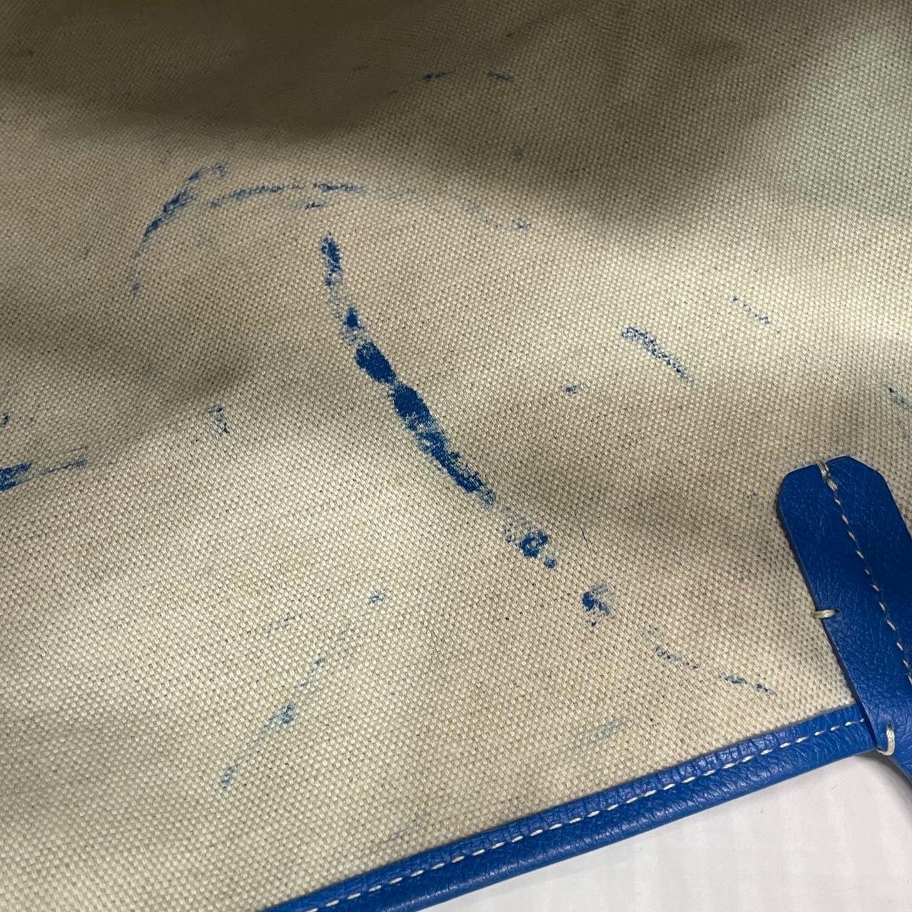 Goyard Saint Louis GM Tote Large Blue 2014 6