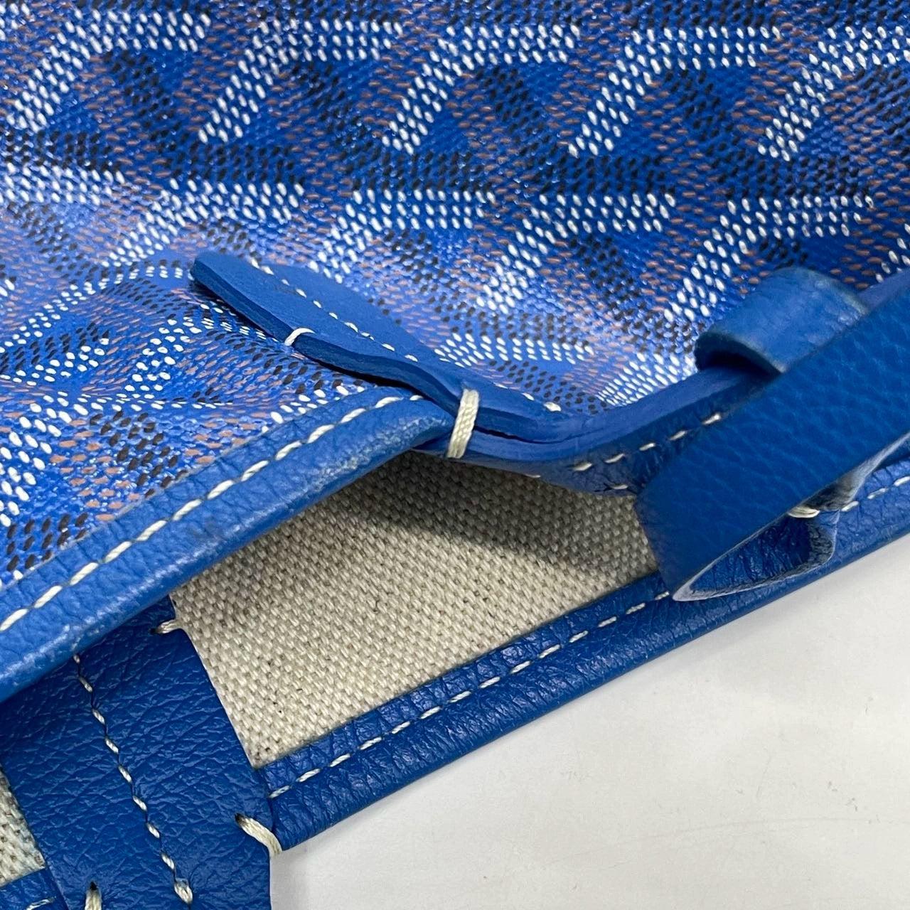 Goyard Saint Louis GM Tote Large Blue 2014 8