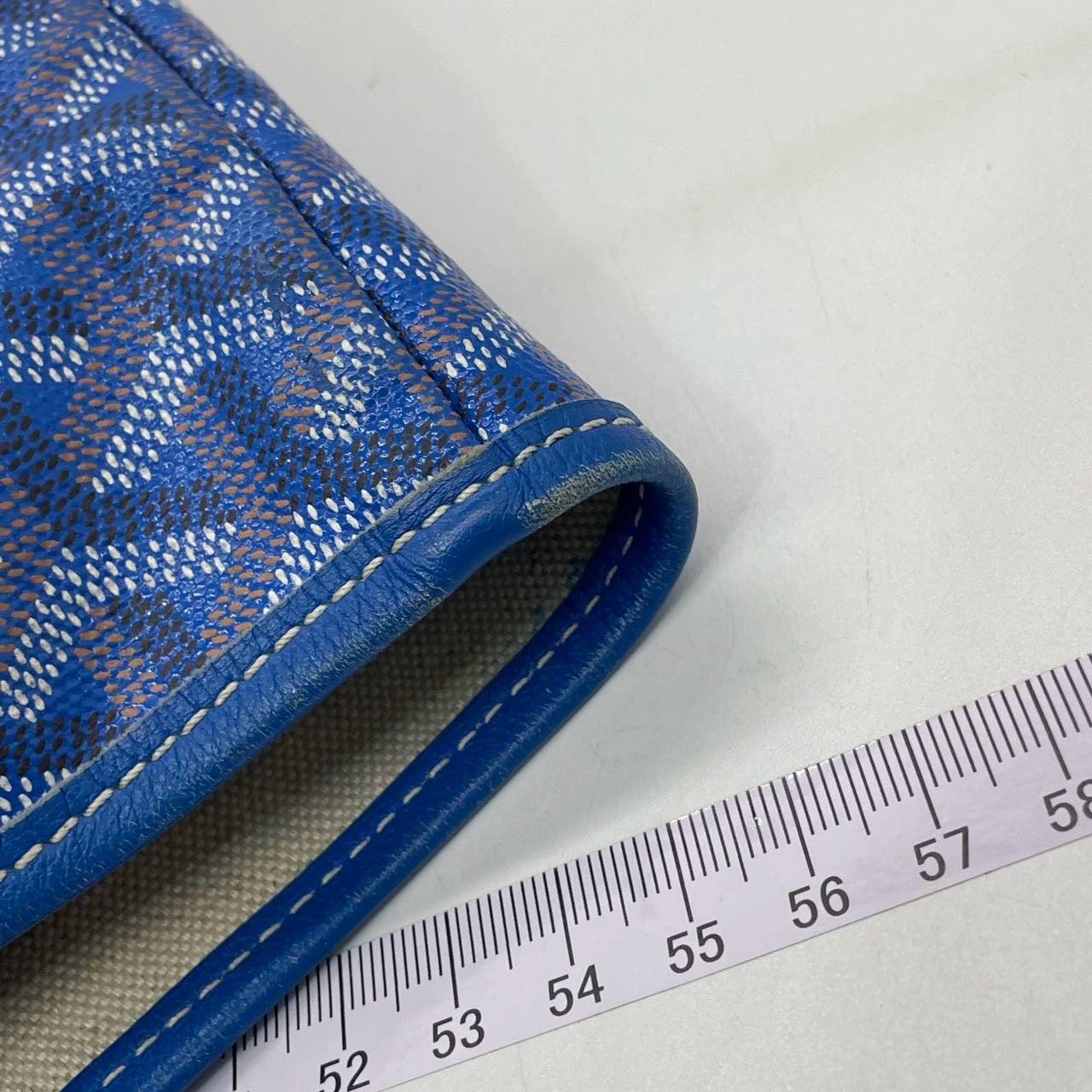 Goyard Saint Louis GM Tote Large Blue 2014 9