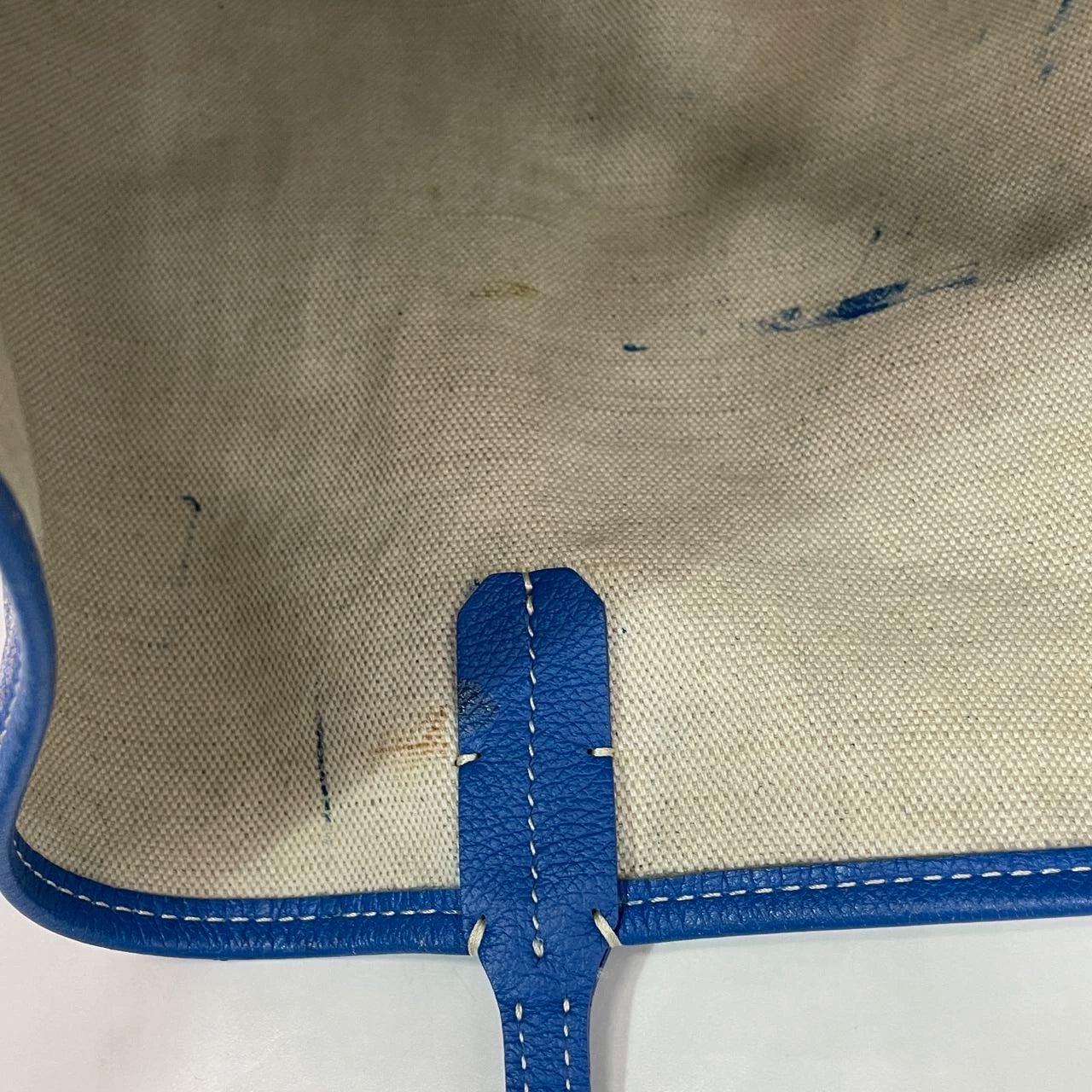 Goyard Saint Louis GM Tote Large Blue 2014 10