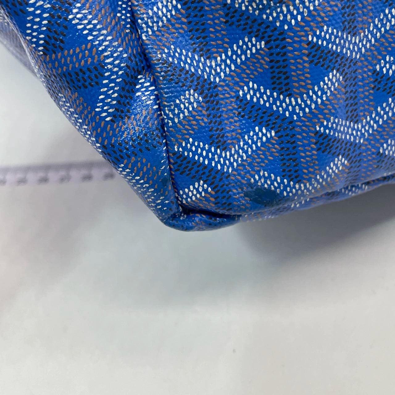 Goyard Saint Louis GM Tote Large Blue 2014 13