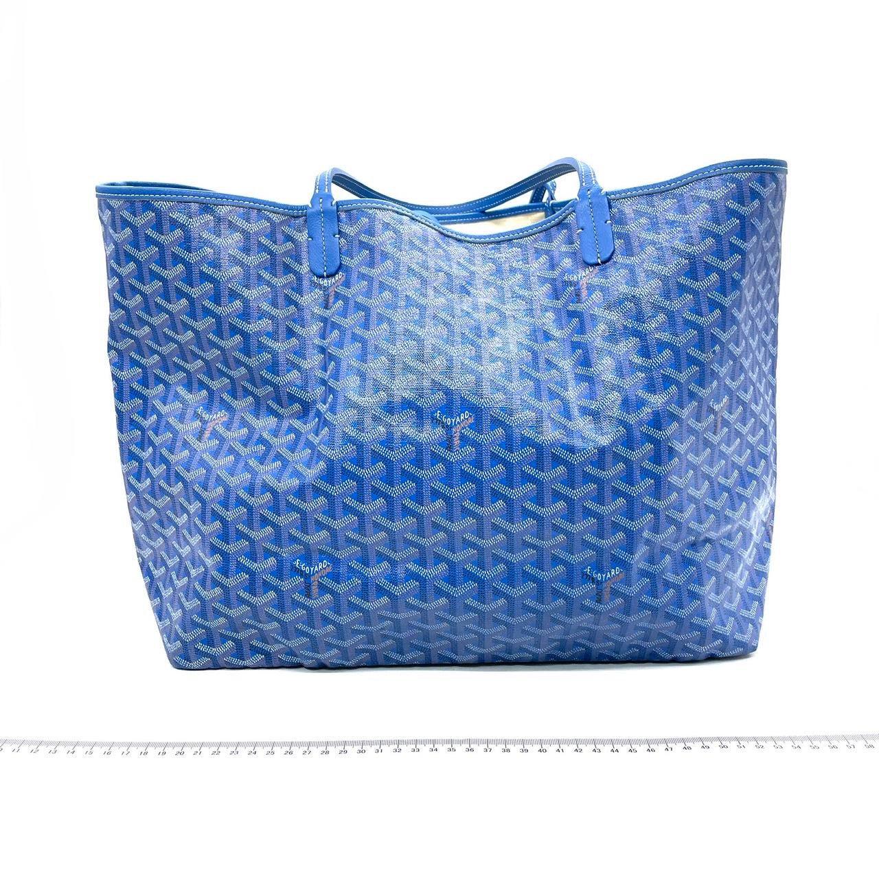 Goyard Saint Louis GM Tote Large Blue 2014 1