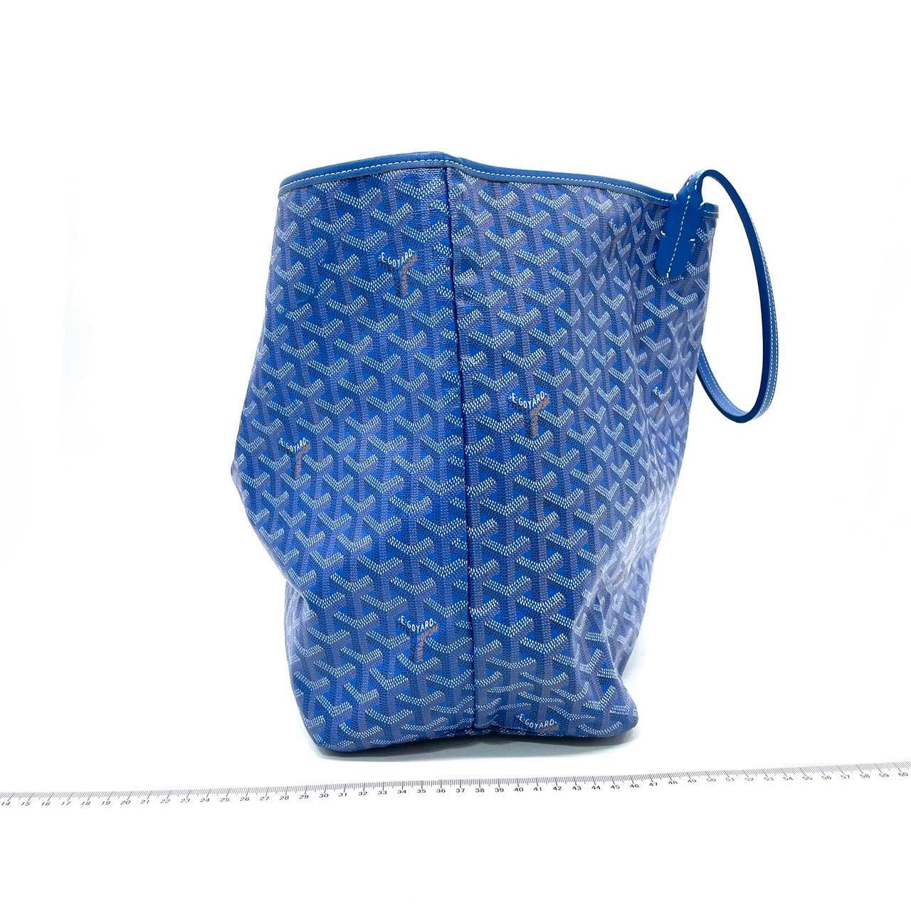 Goyard Saint Louis GM Tote Large Blue 2014 4