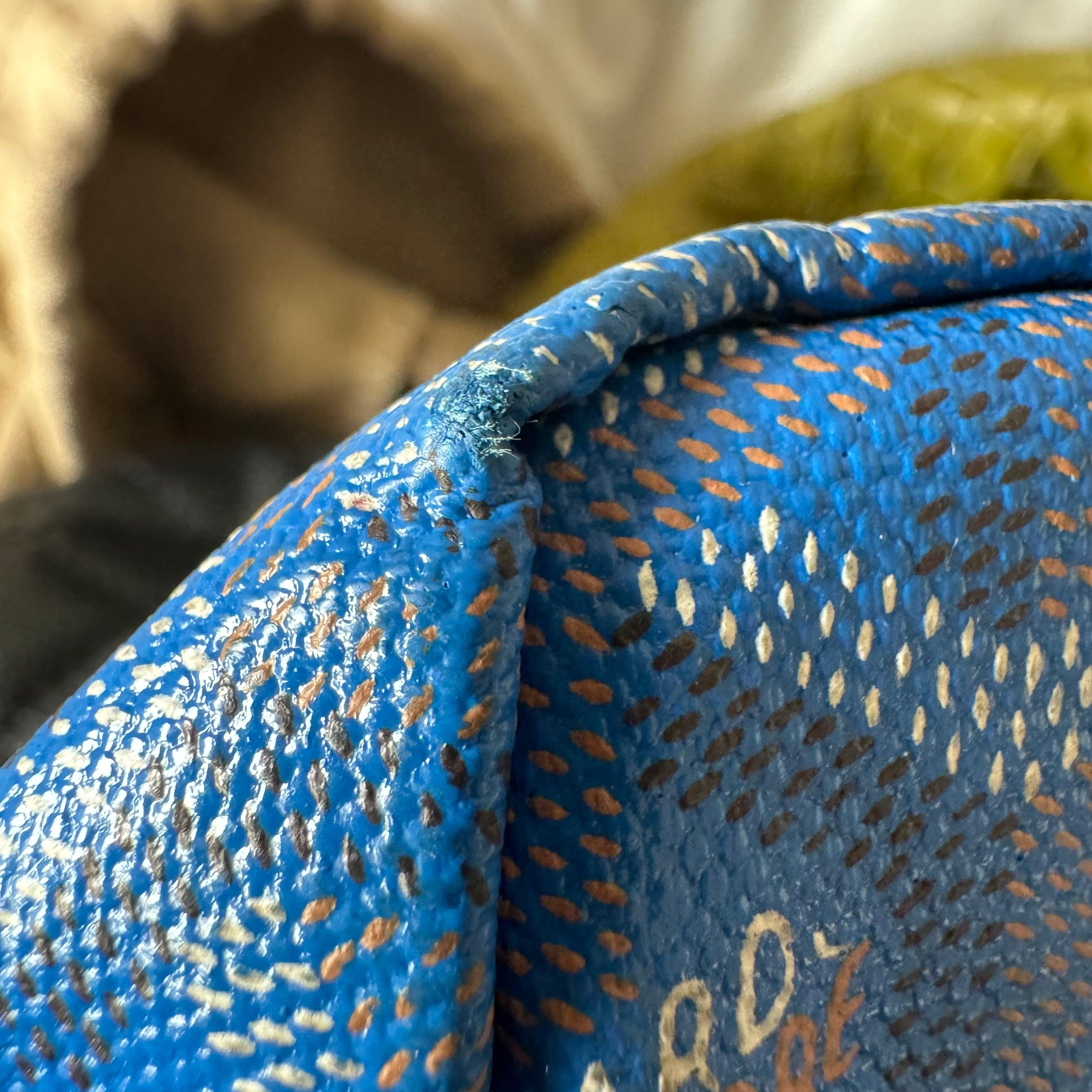 Goyard Saint Louis GM Tote Large Blue 11