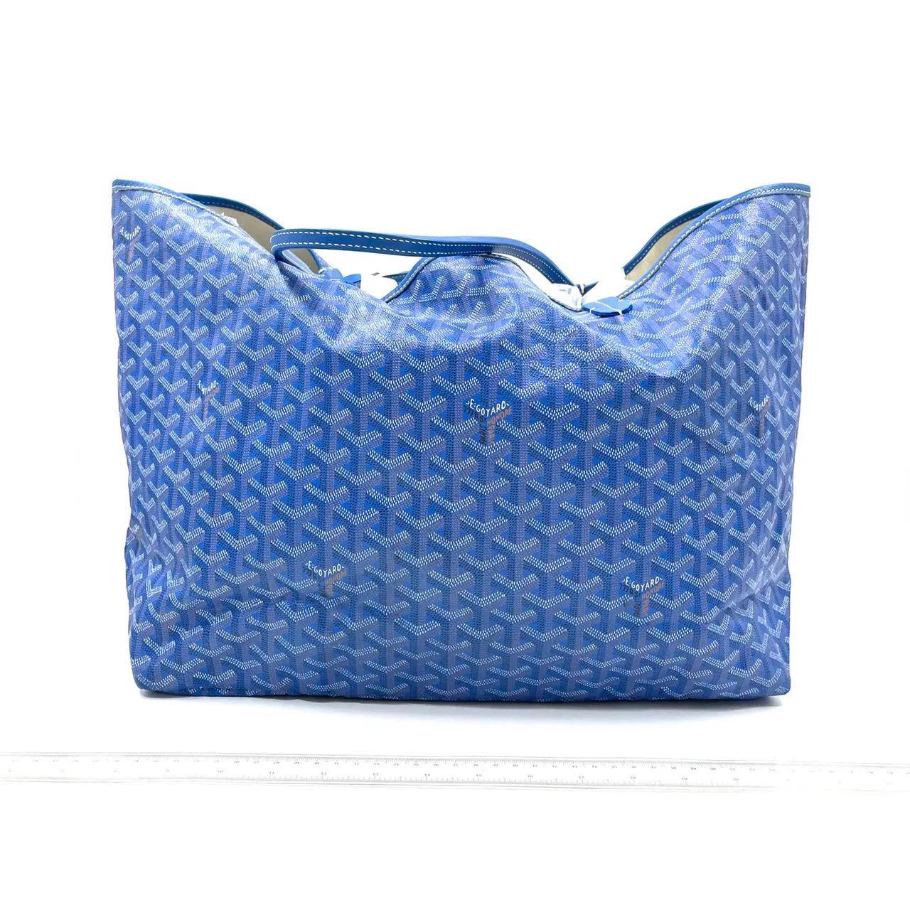 Women's or Men's Goyard Saint Louis GM Tote Large Blue