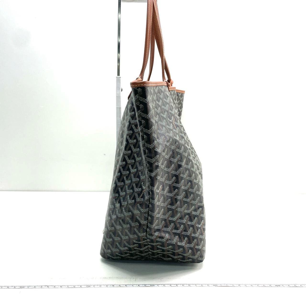 Goyard Saint Louis GM Tote Large Brown In Excellent Condition In AUBERVILLIERS, FR