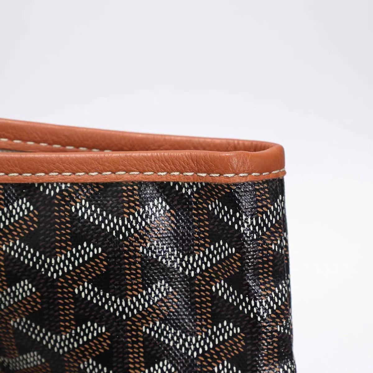 Goyard Saint Louis GM Tote Large Brown Goyardine Canvas 2020 en vente 6