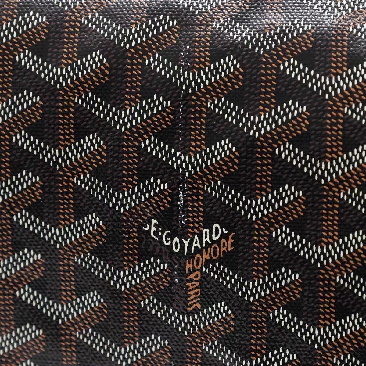 Goyard Saint Louis GM Tote Large Brown Goyardine Canvas 2020 en vente 10