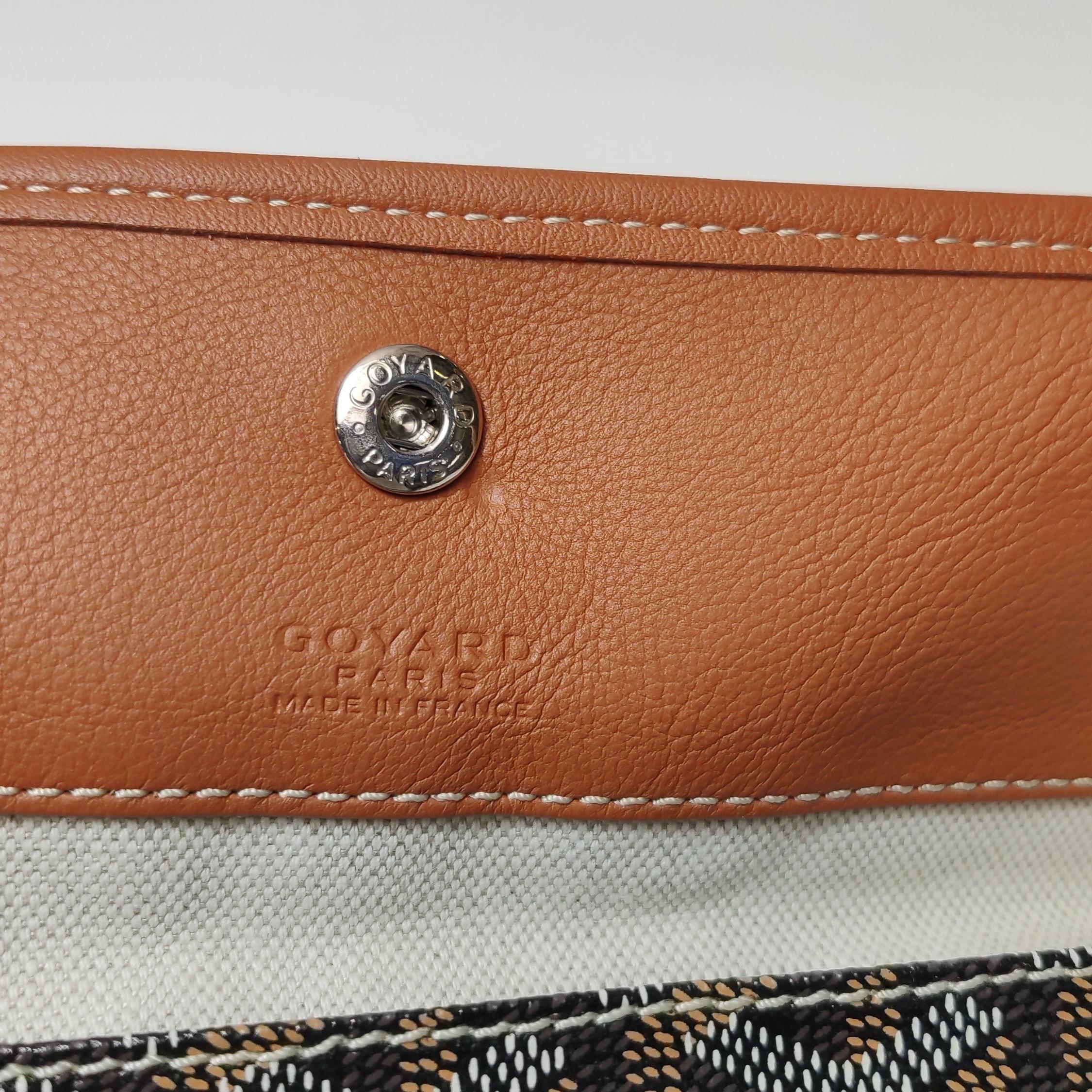 Goyard Saint Louis GM Tote Large Brown Goyardine Canvas 2020 en vente 11