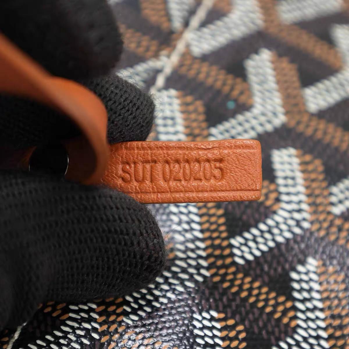 Goyard Saint Louis GM Tote Large Brown Goyardine Canvas 2020 en vente 4