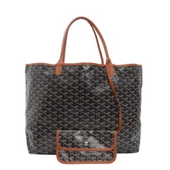 Goyard Saint Louis GM Tote Large Brown Goyardine Canvas 2020