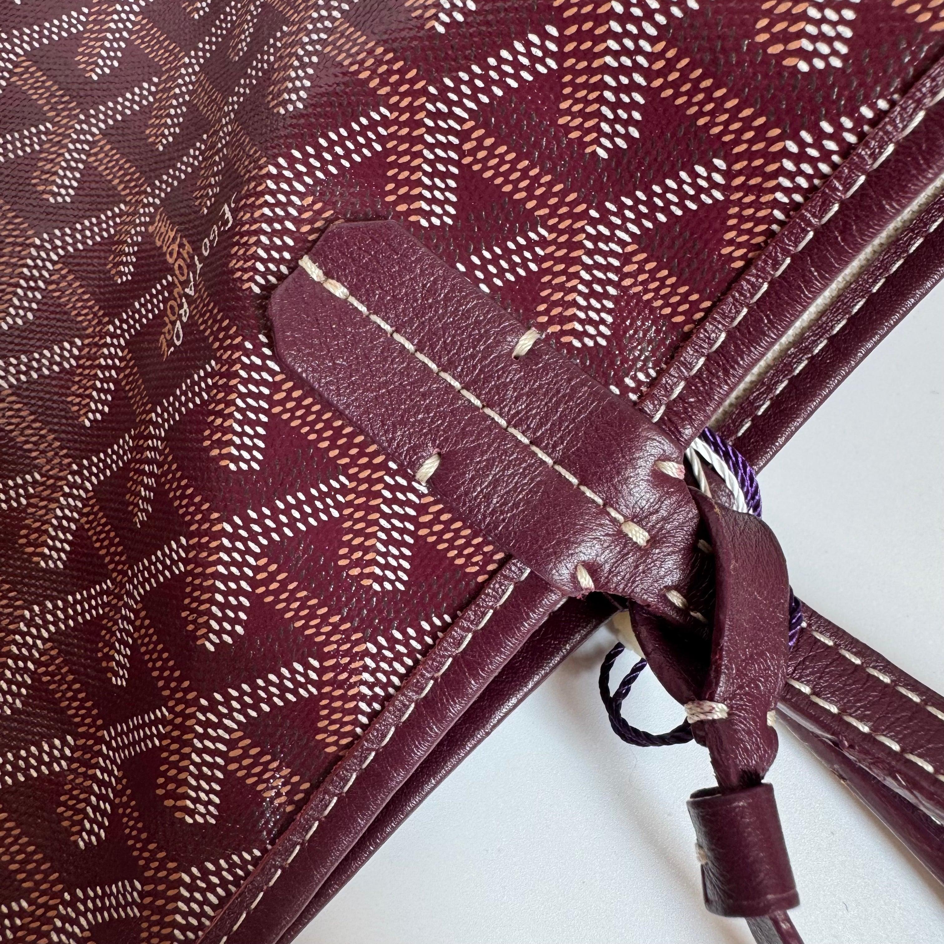 Goyard Saint Louis GM Tote Large Burgundy 2016 en vente 8
