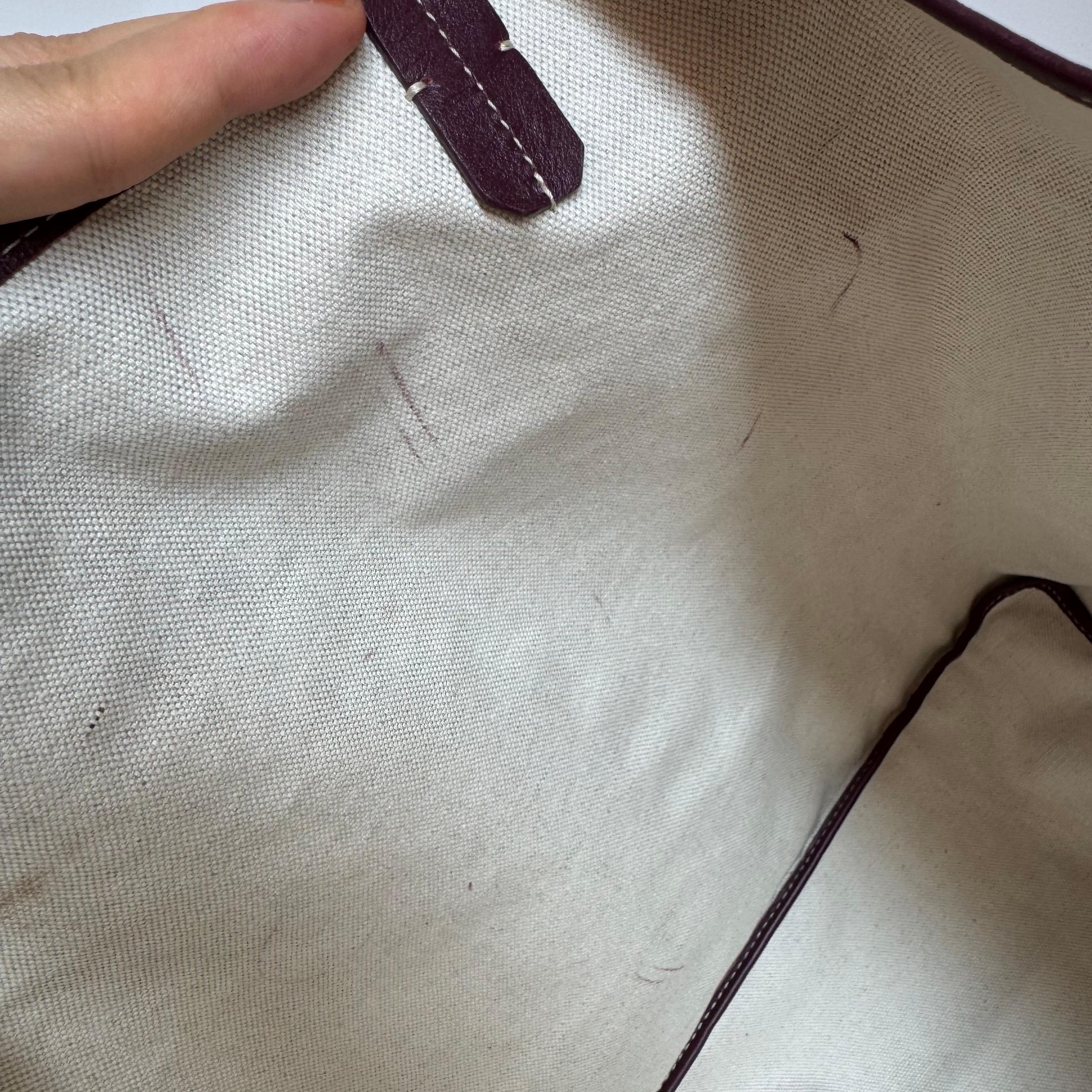 Goyard Saint Louis GM Tote Großes Burgunderrot 2016 im Angebot 9