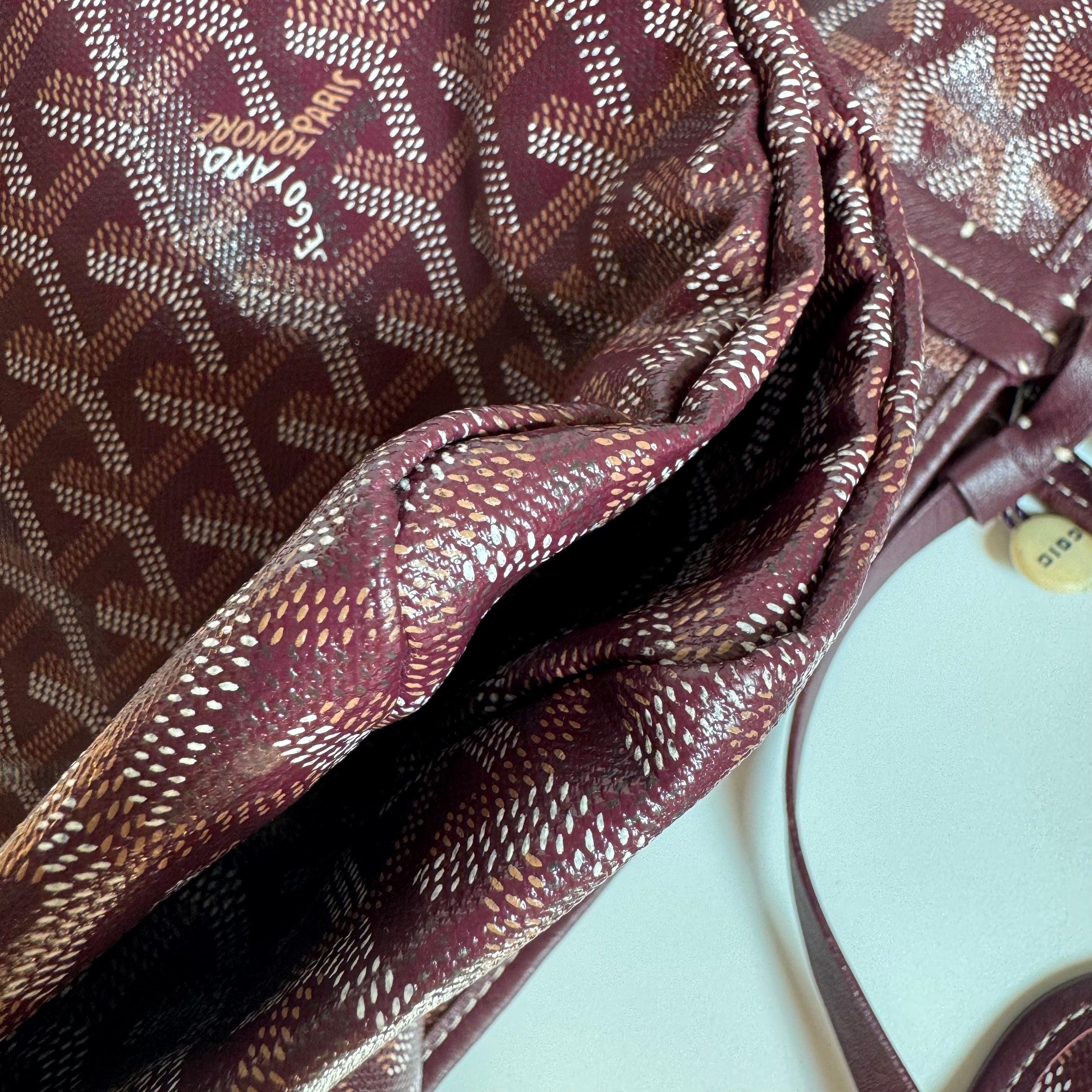 Goyard Saint Louis GM Tote Large Burgundy 2016 en vente 12