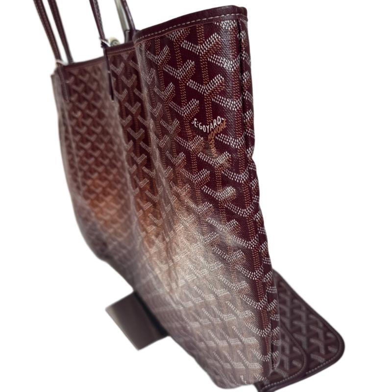 Noir Goyard Saint Louis GM Tote Large Burgundy 2016 en vente