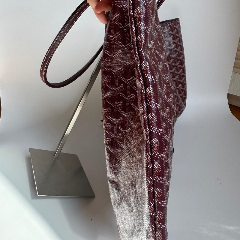 Goyard Saint Louis GM Tote Large Burgundy 2016 Bon état - En vente à AUBERVILLIERS, FR