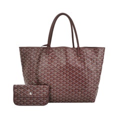 Goyard Saint Louis GM Tote Large Burgundy 2016