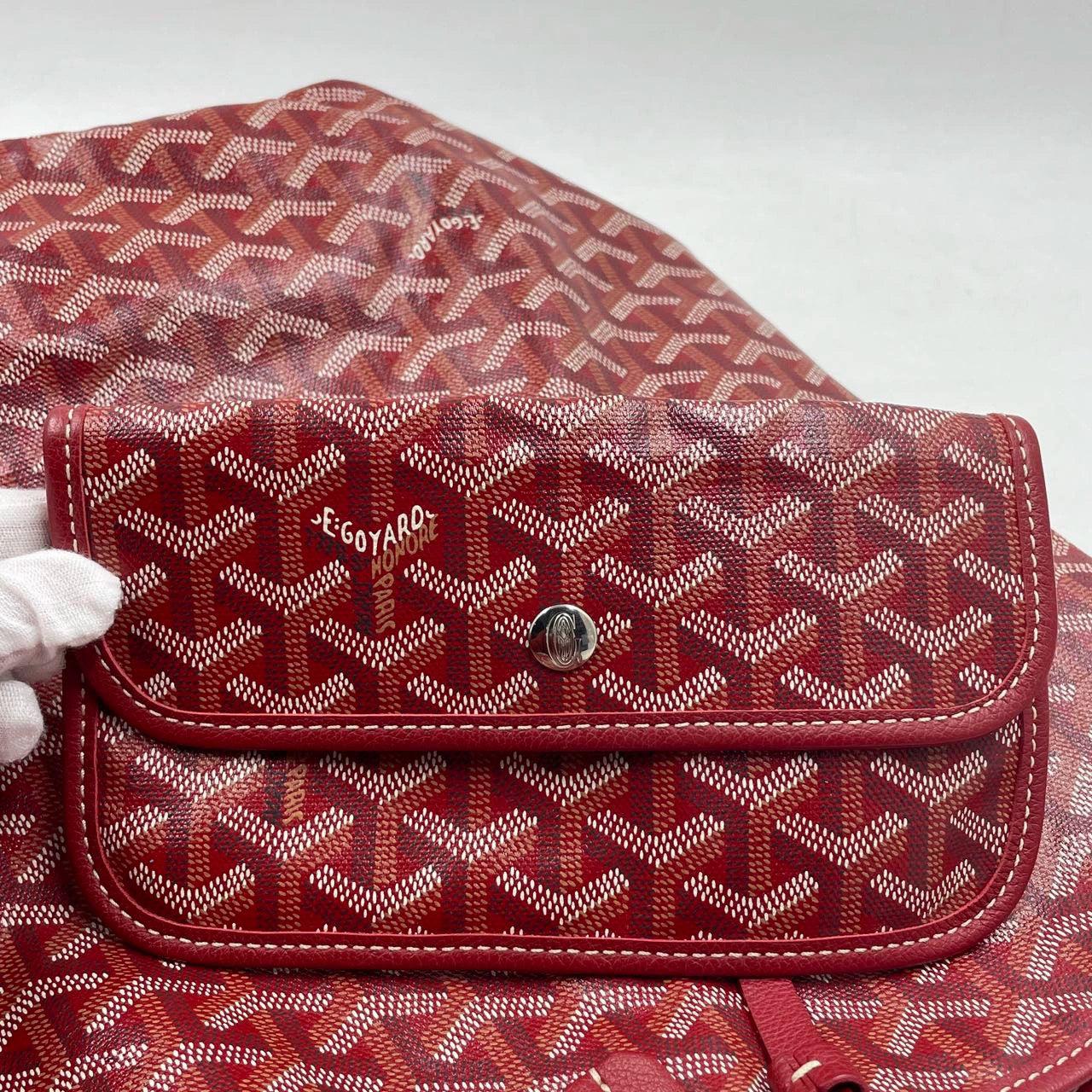 Goyard Saint Louis GM Tote Large Burgundy 10