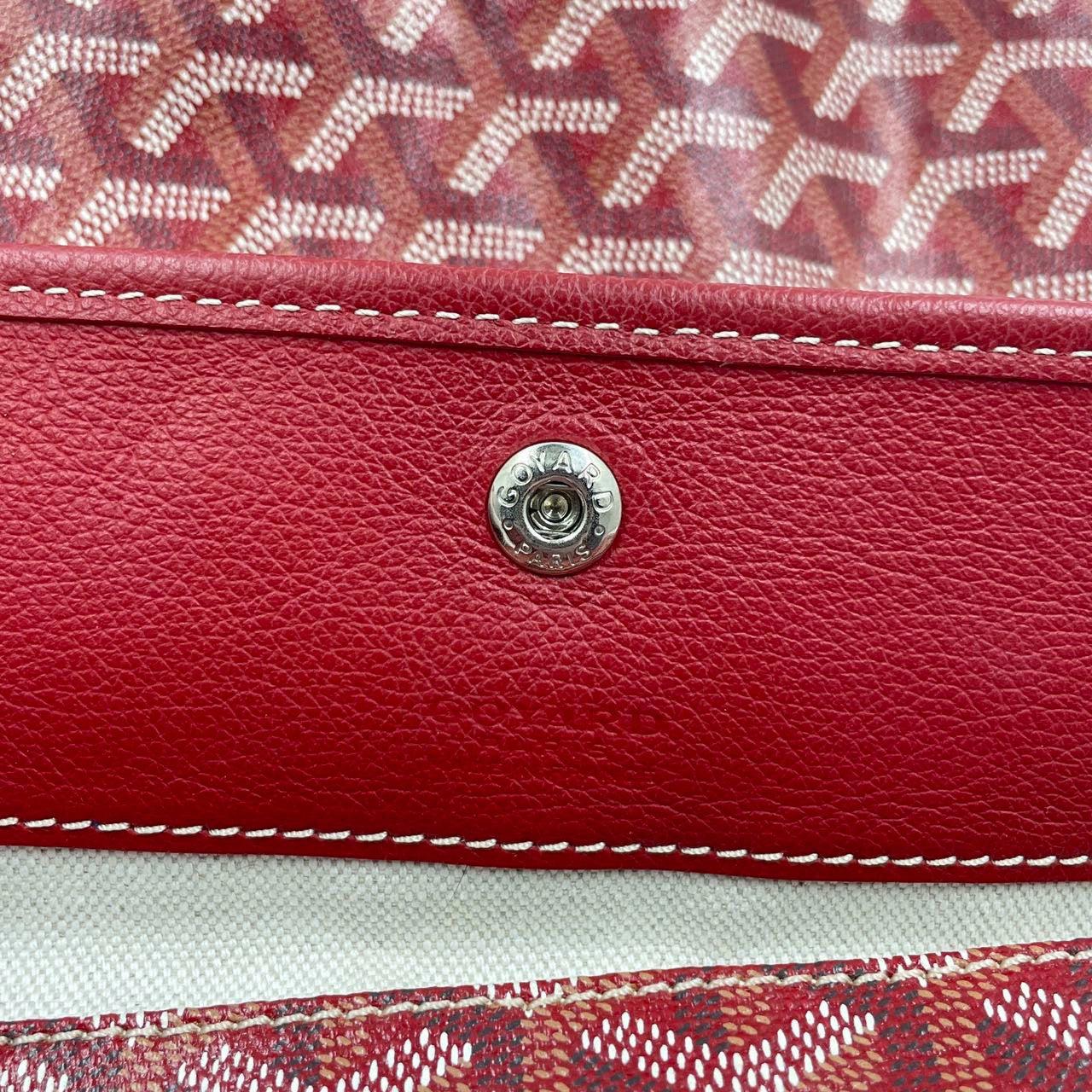 Goyard Saint Louis GM Tote Large Burgundy 13