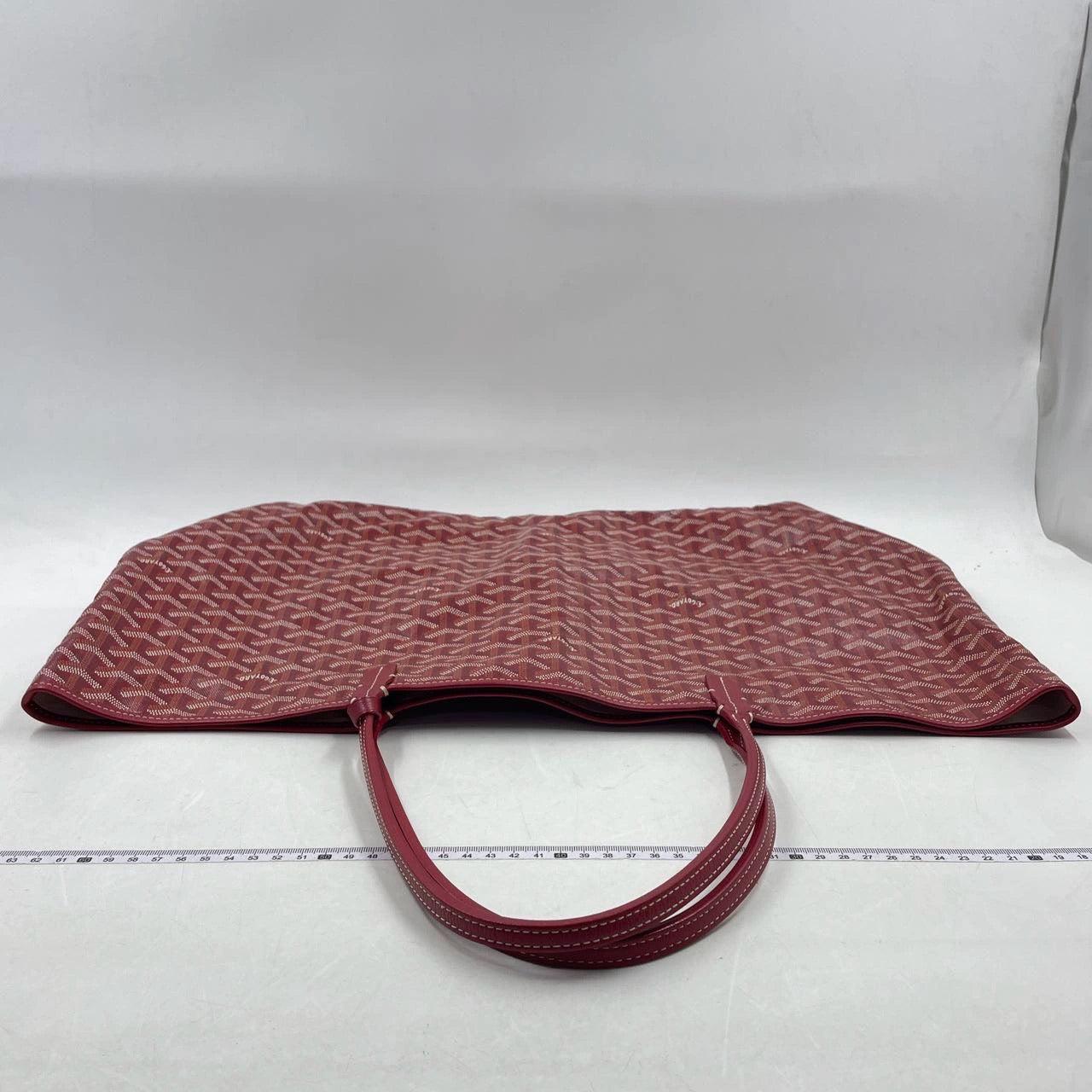 Goyard Saint Louis GM Tote Large Burgundy In Good Condition In AUBERVILLIERS, FR
