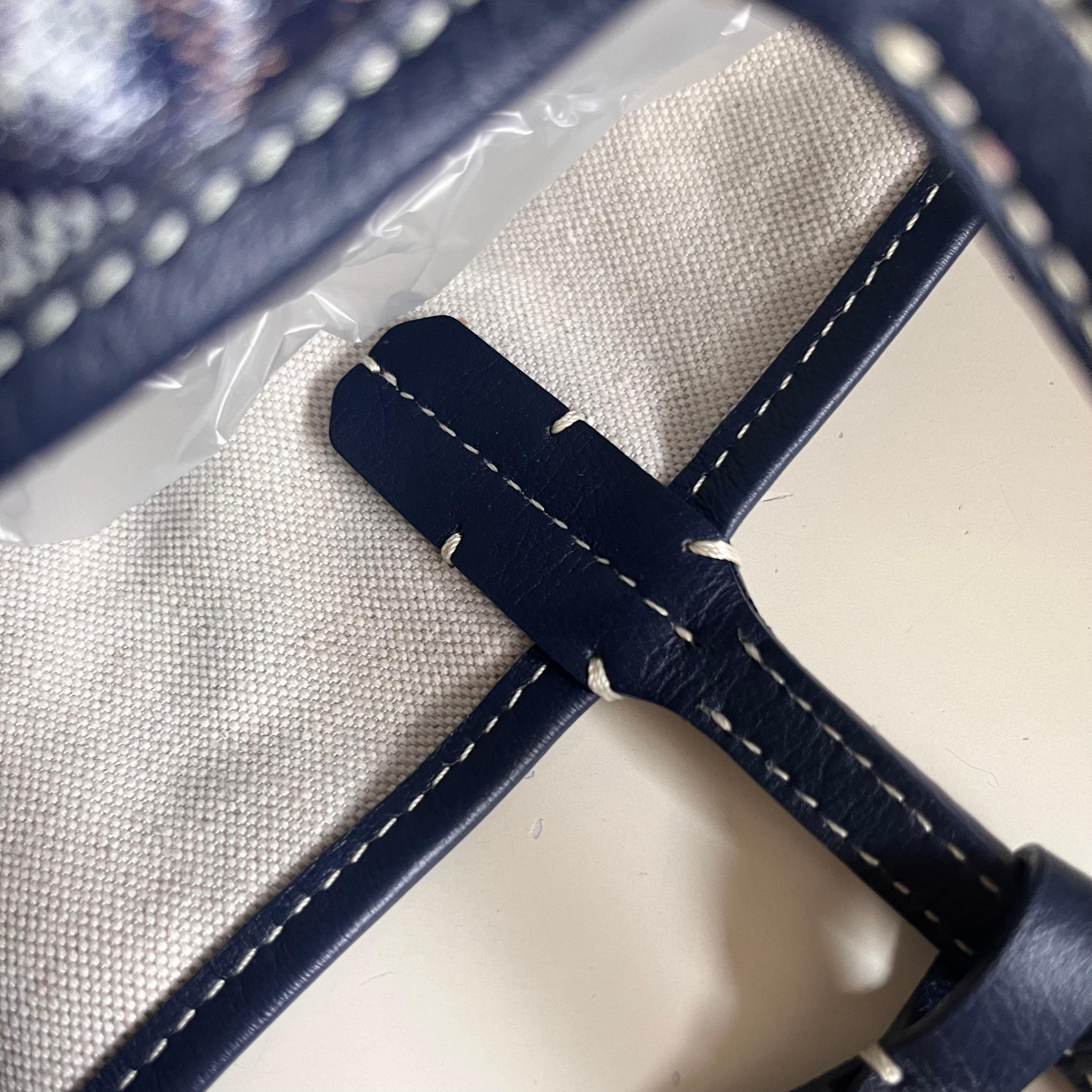 Goyard Saint Louis GM Fourre-tout Large Navy en vente 8