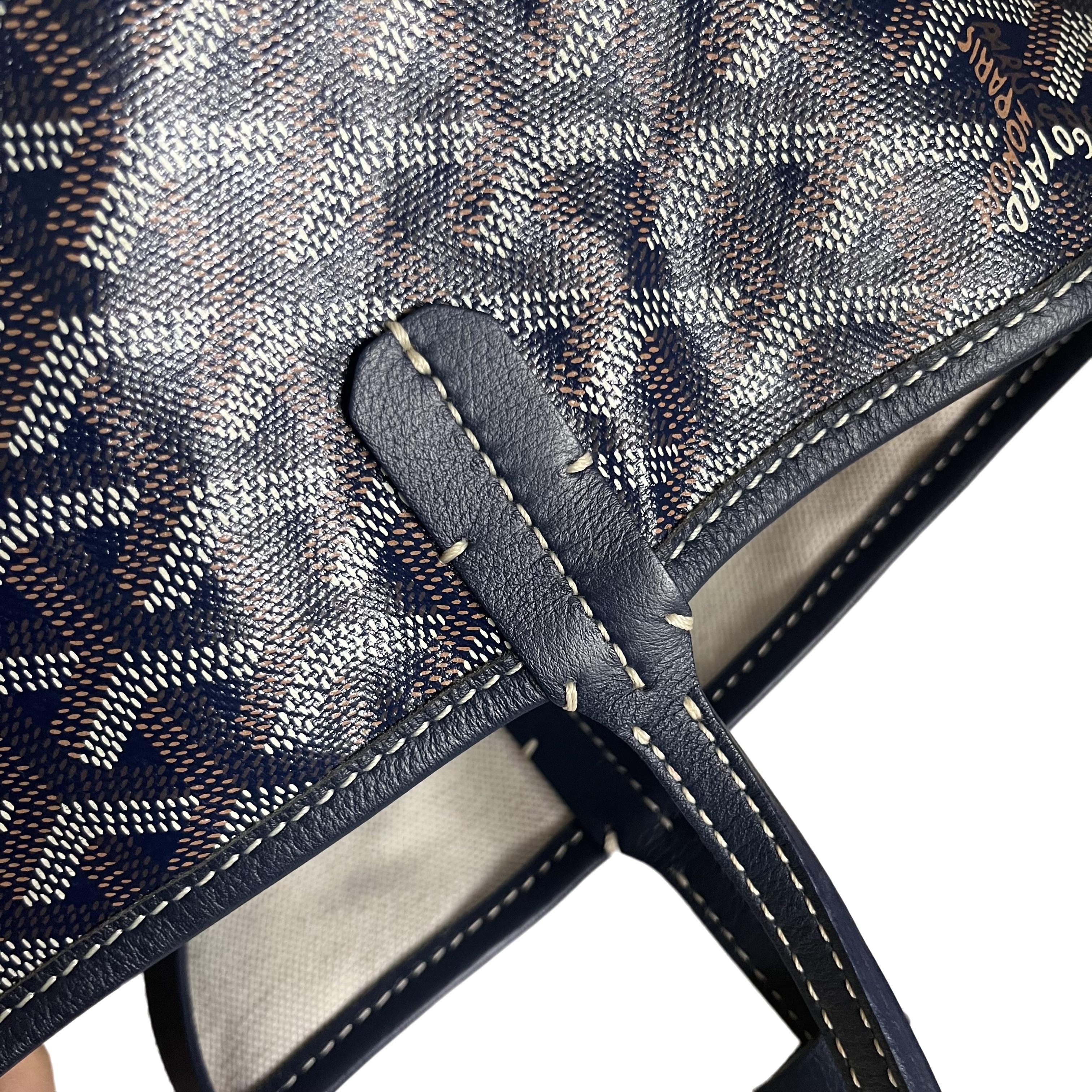 Goyard Saint Louis GM Tote Large Navy 8