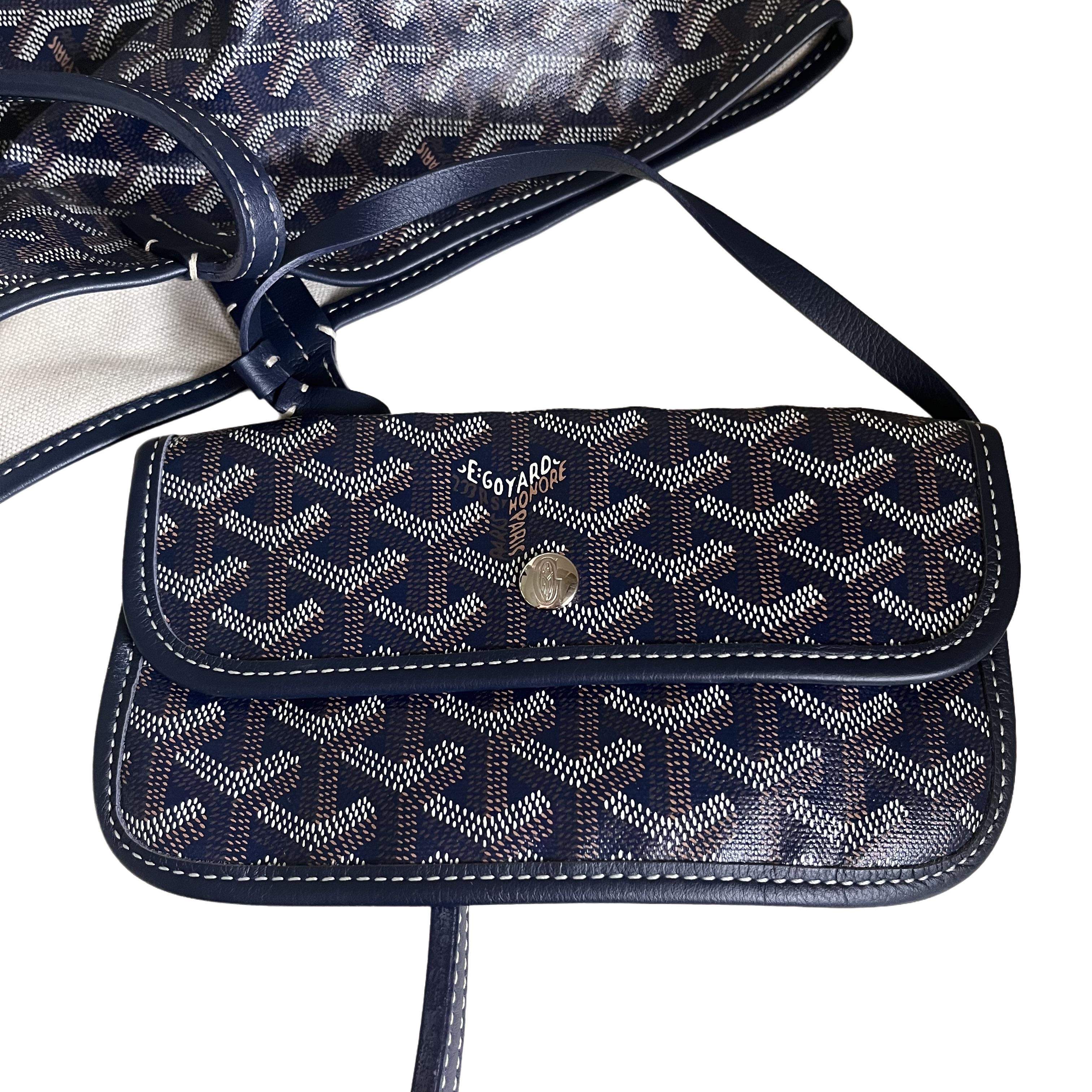 Goyard Saint Louis GM Tote Large Navy 11