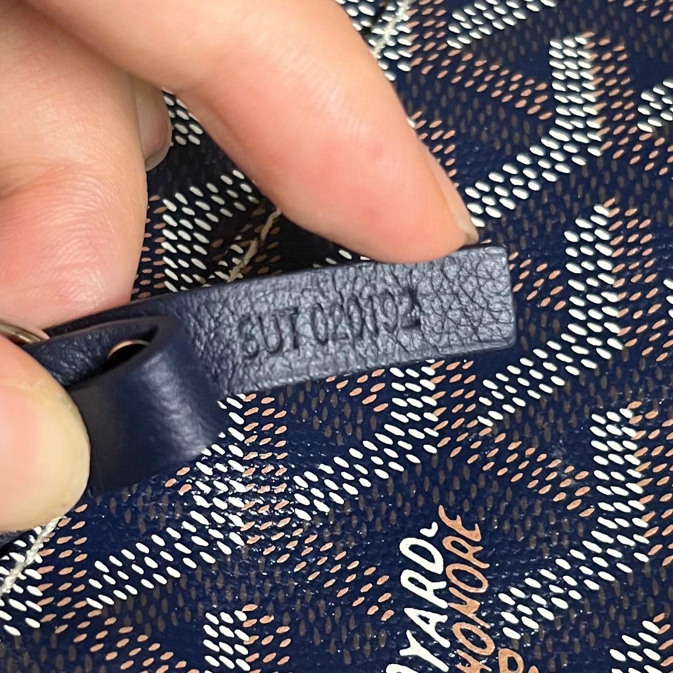 Goyard Saint Louis GM Tote Large Navy For Sale 16