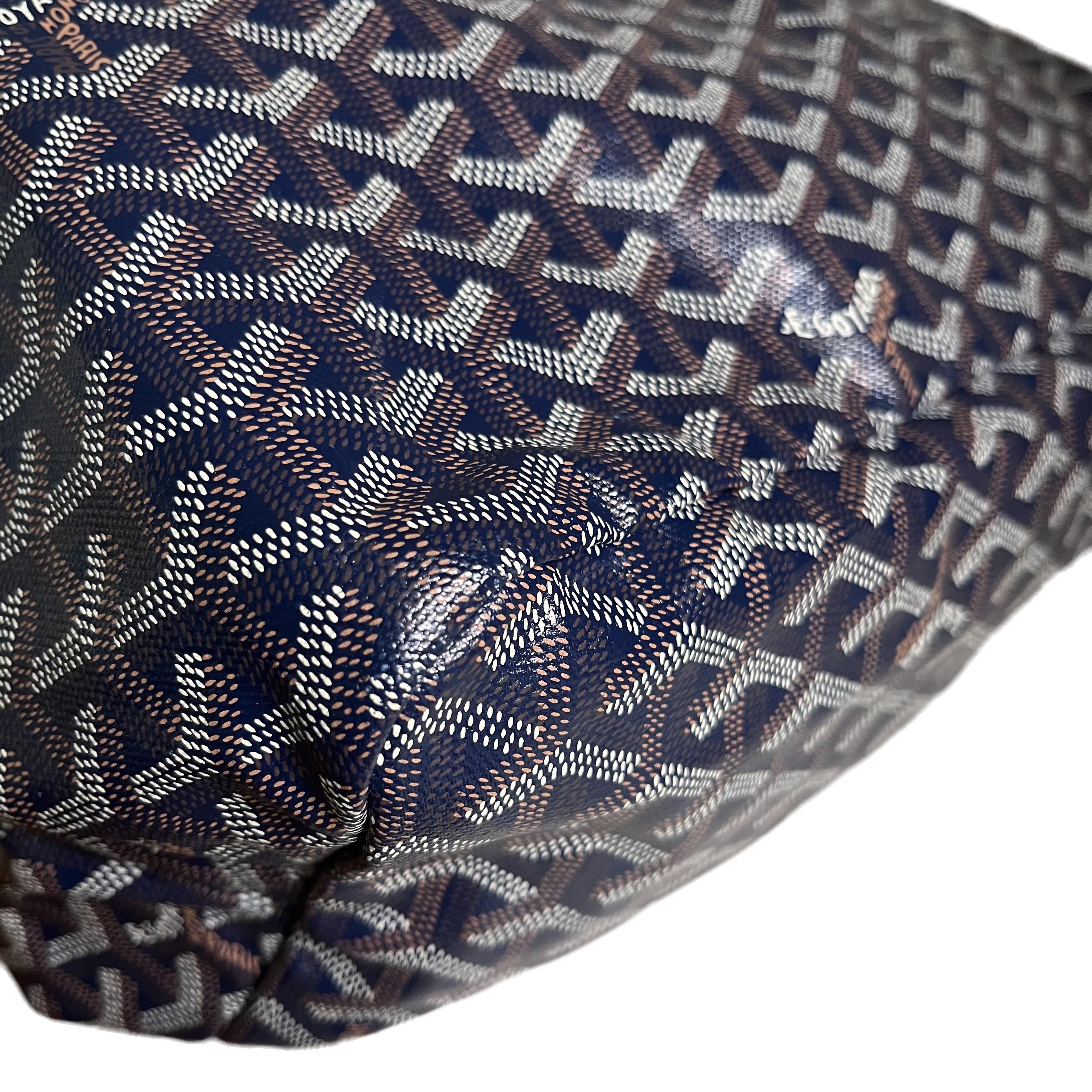 Women's or Men's Goyard Saint Louis GM Tote Large Navy