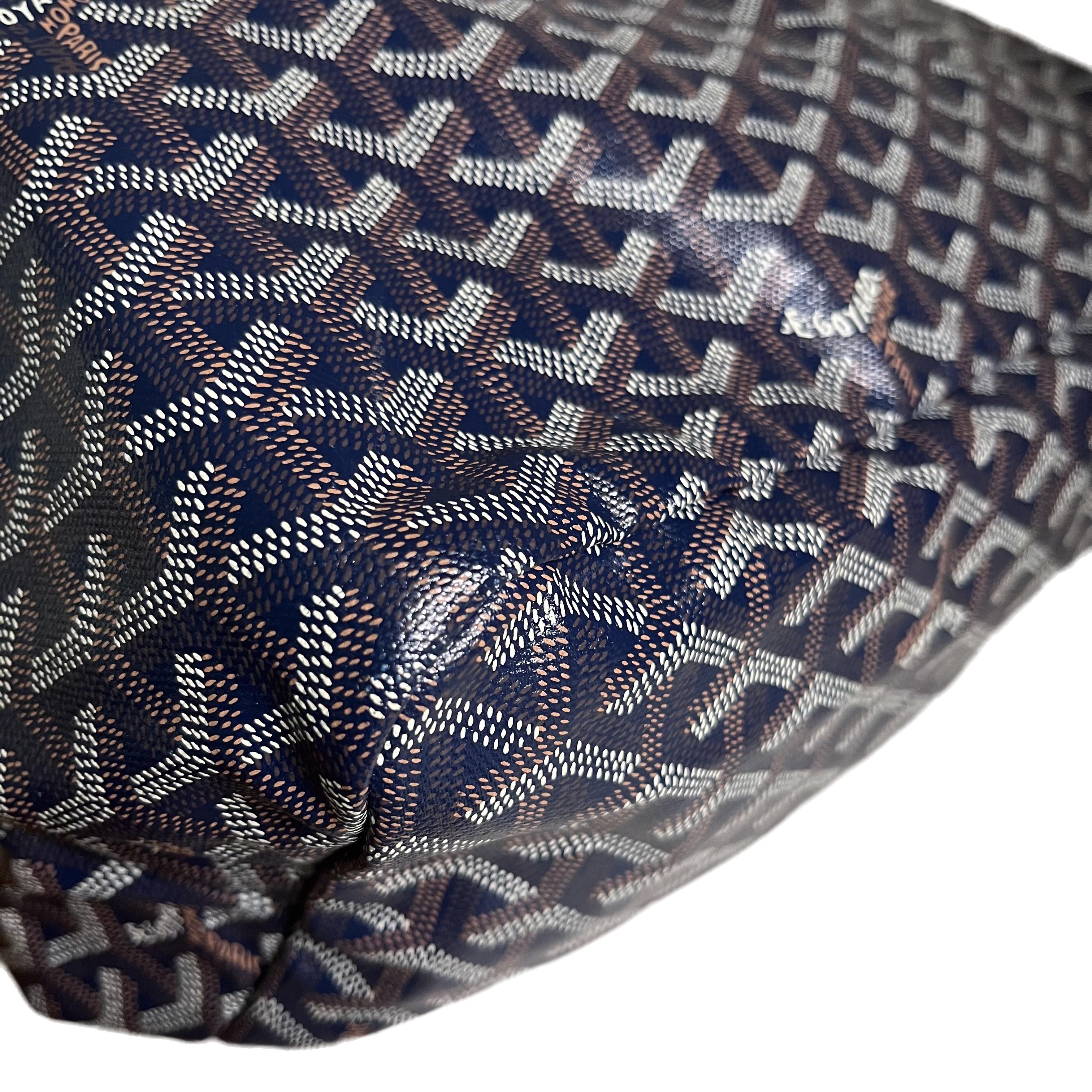 Goyard Saint Louis GM Fourre-tout Large Navy en vente 1