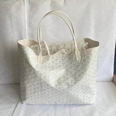 Goyard Saint Louis GM Tote Large White 2018