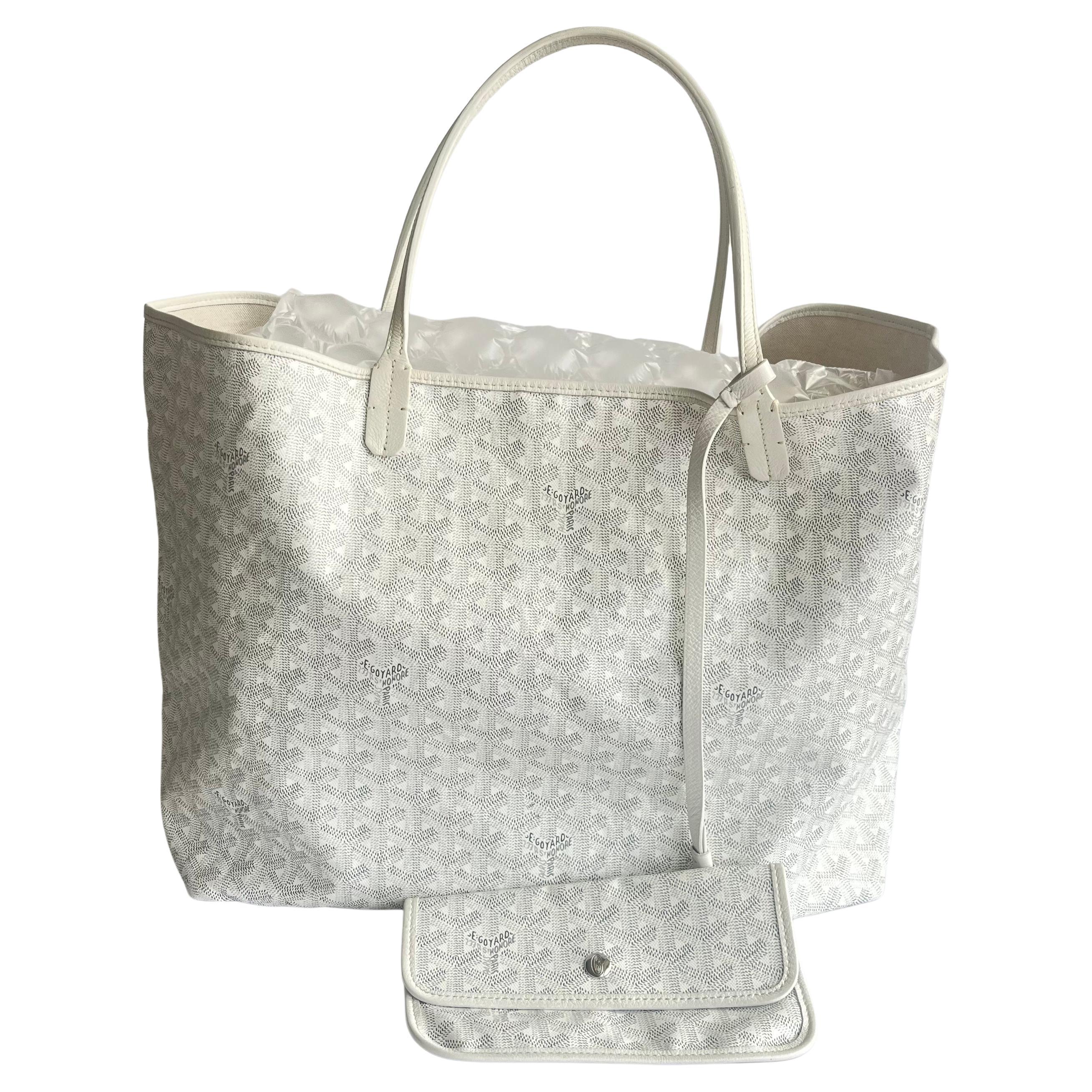 Goyard Saint Louis GM Tote Grande Bianco 2018