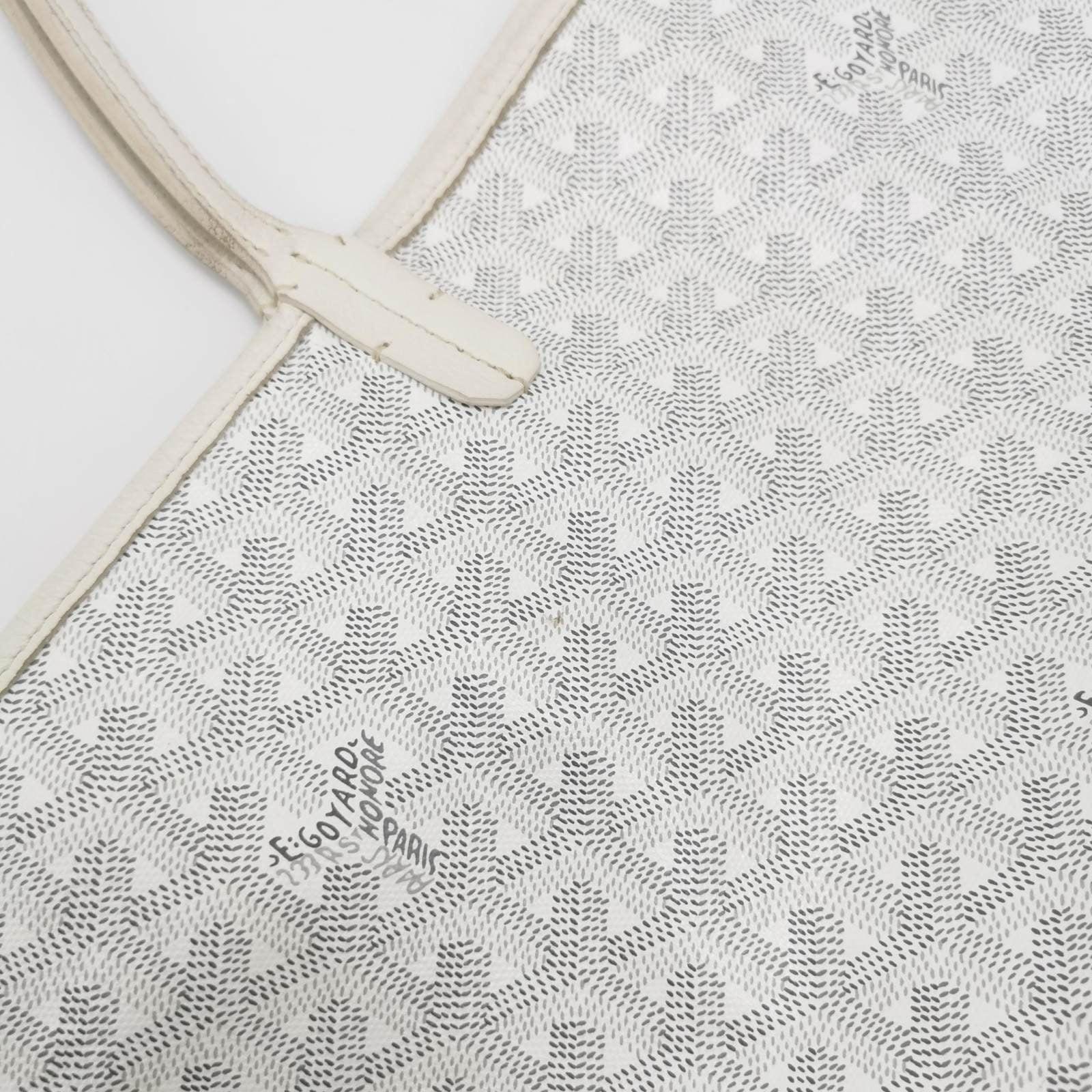 Goyard Saint Louis GM Tote Large White 6