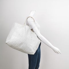 Goyard Saint Louis GM Tote Large White