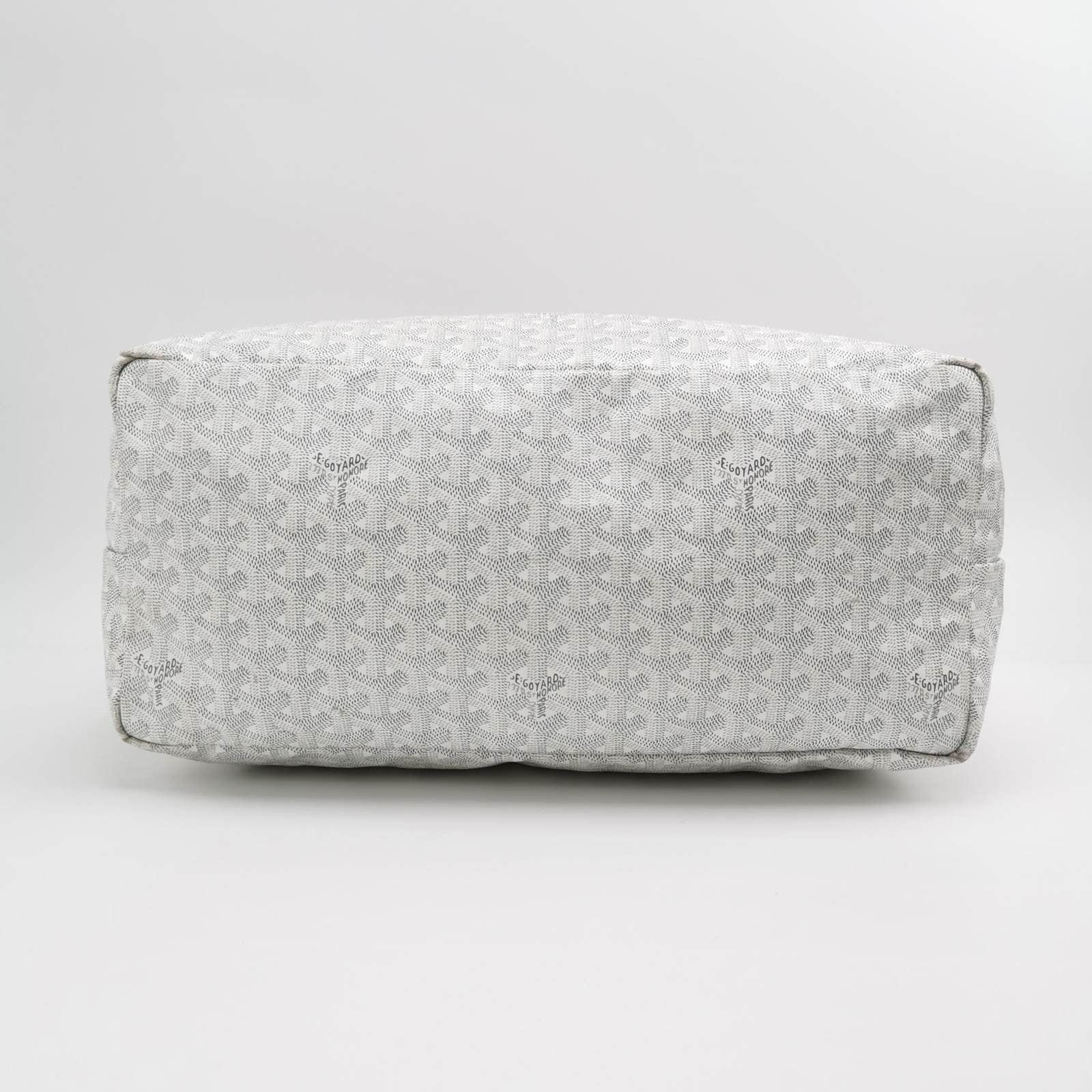 Women's Goyard Saint Louis GM Tote Large White