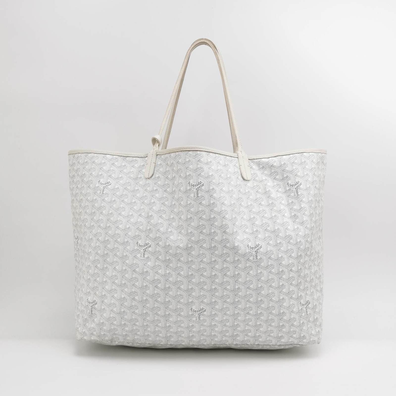 Goyard Saint Louis GM Tote Large White 1