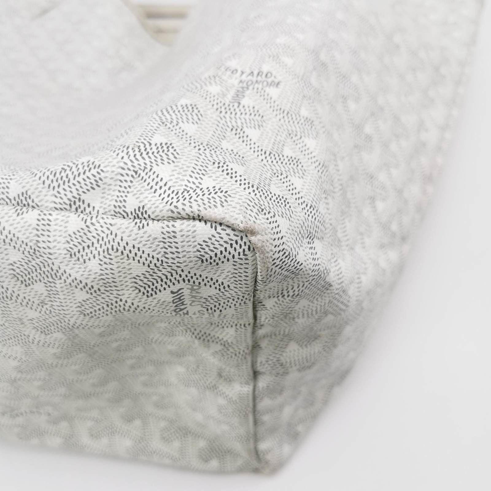 Goyard Saint Louis GM Tote Large White 4