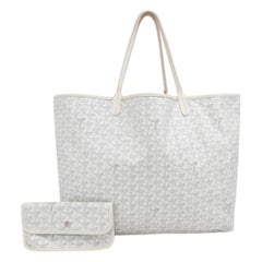 Goyard Saint Louis GM Tote Large White