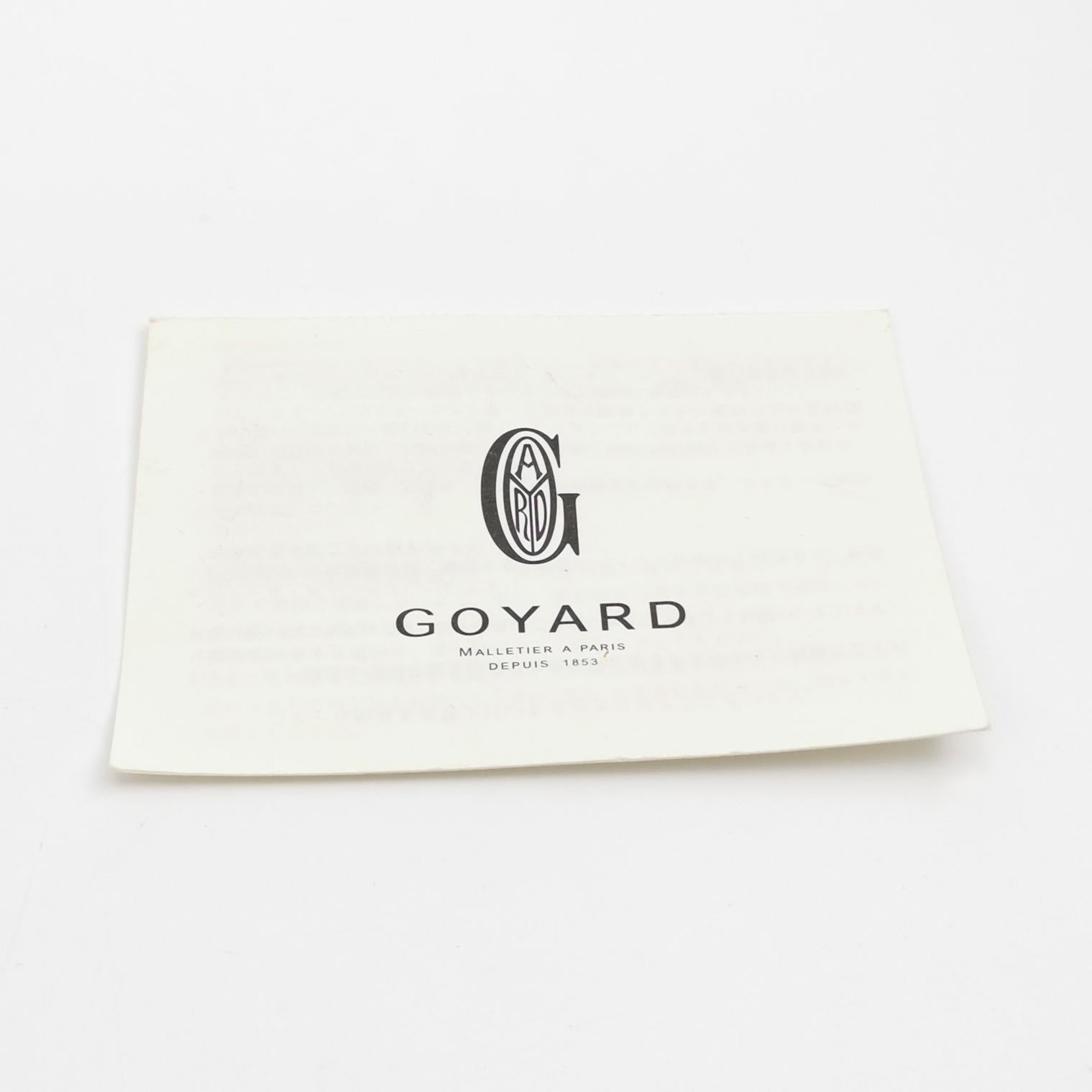 Goyard Saint Louis GM Tote Large White Goyardine Canvas 2011 en vente 4