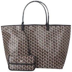 Used Goyard Saint Louis GM Tote Special Edition Claire Voie Rose Pink 