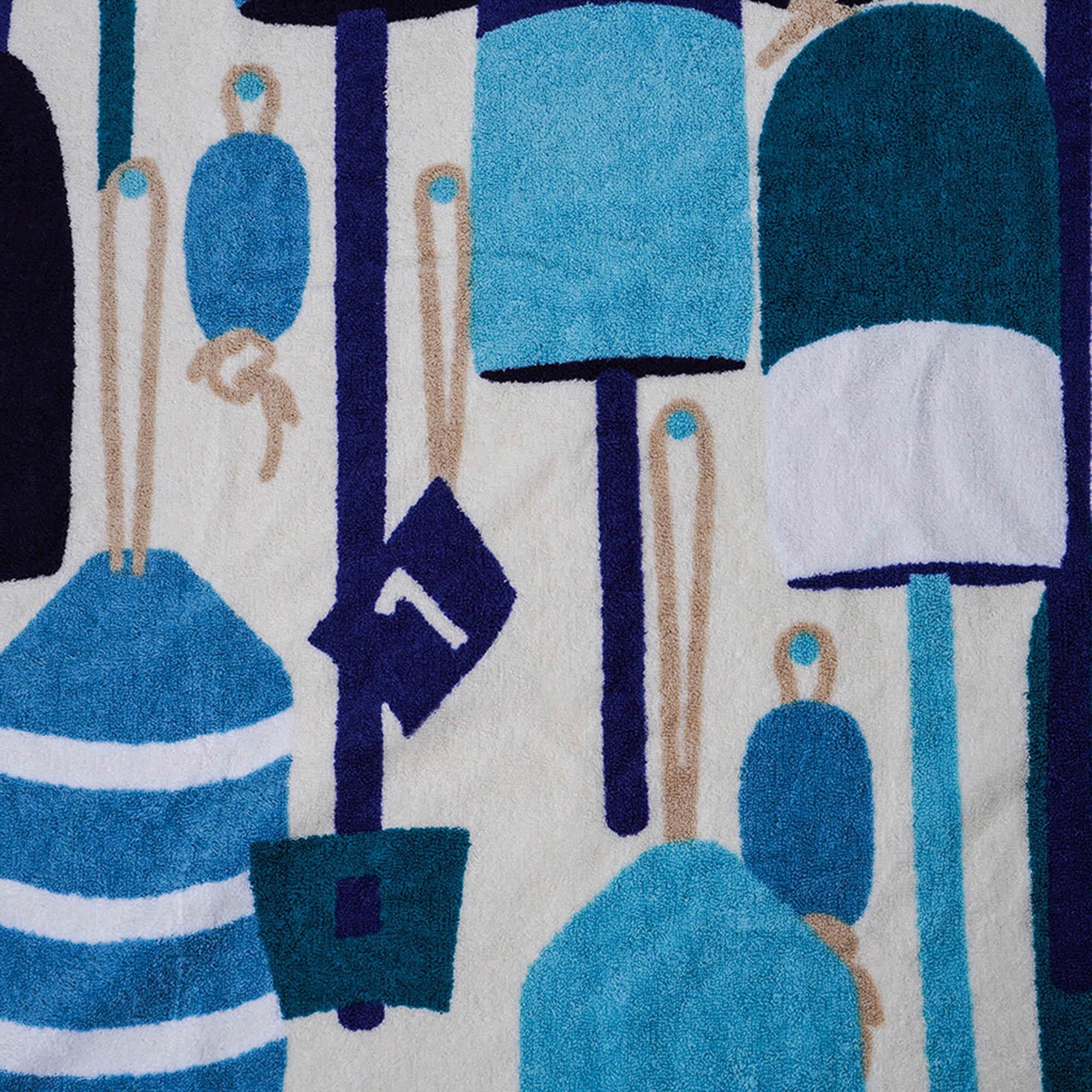 Goyard Saint Louis GM Turquoise Goyardine Canvas with Balise Beach Towel 2024 9