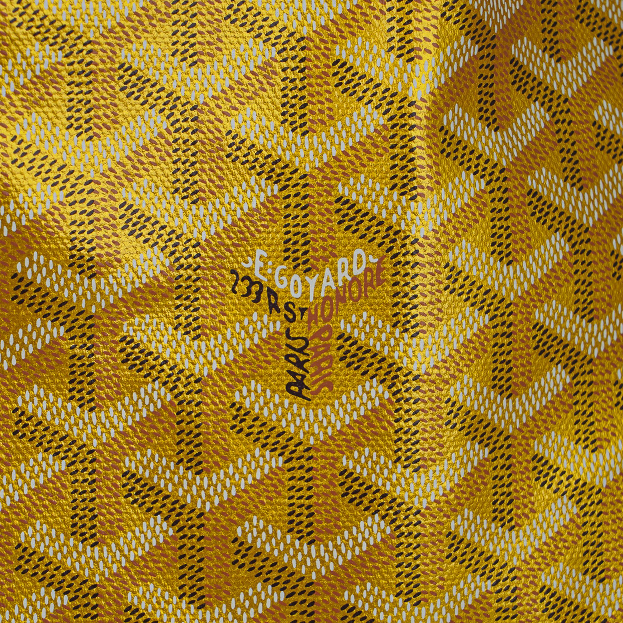 Goyard Saint Louis Gold Metallic GM Limited Edition 2021 Tragetasche neu mit Etikett 1