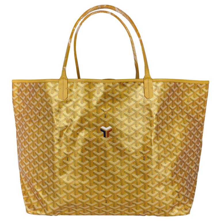 Goyard Saint Louis Gold Metallic Gm Limited Edition 2021 Tote Bag New W Tag For At 1stdibs - Goyard Home Decor