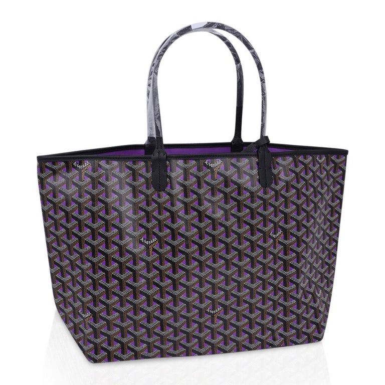 Goyard Purple Goyardine Bellechasse PM Cloth Cloth ref.677265 - Joli Closet